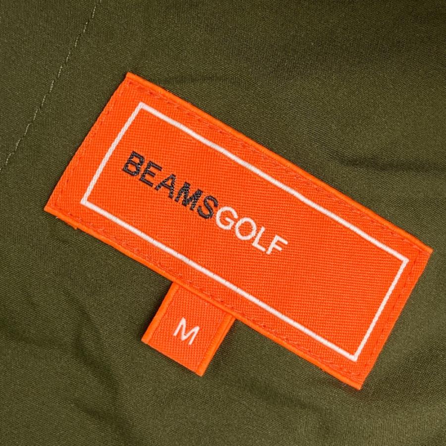 BEAMS GOLF ビームスゴルフ 中綿 ジップジャケット キルティングロゴ
