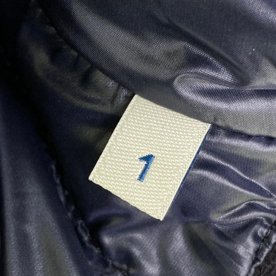 【美品 希少】MONCLER GALATEA ダウンコート 2way MONCLER モンクレール GALATEA フード付 ダウンコート ネイビー系 1