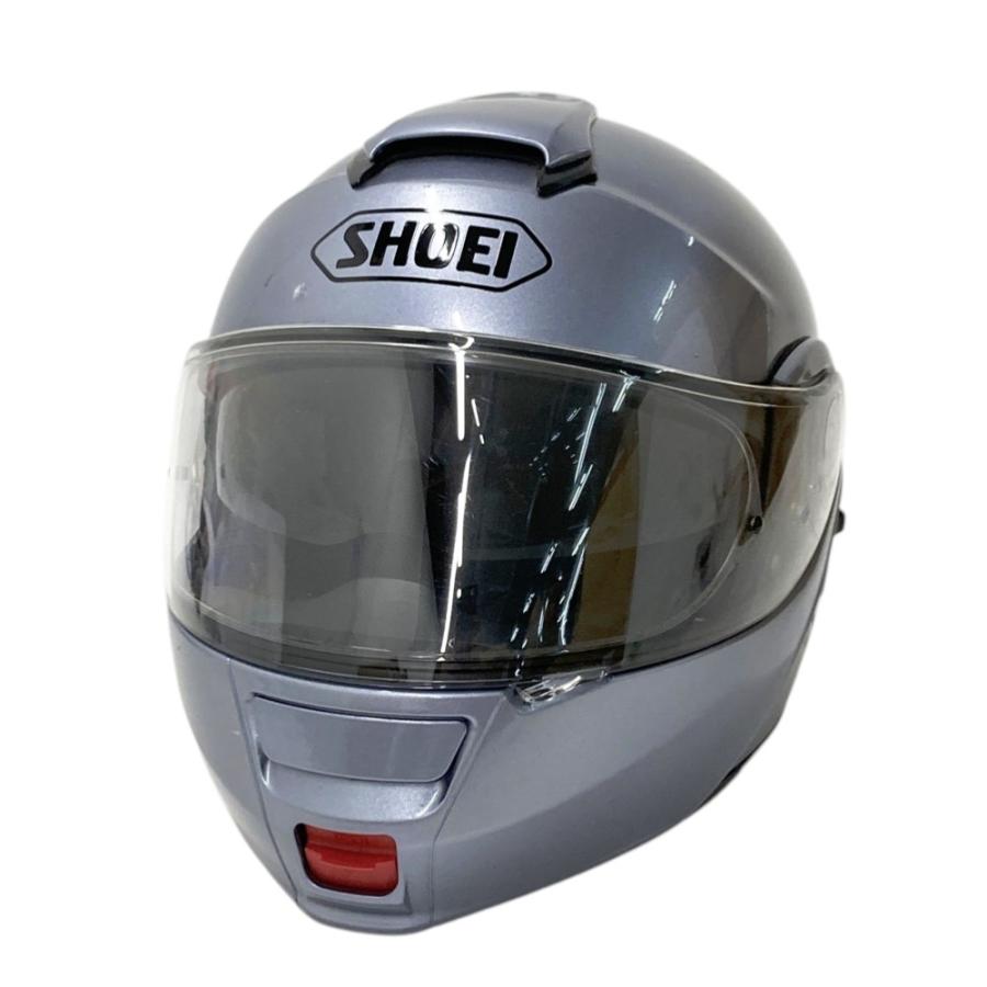 【美品】SHOEI ショウエイ　フルフェイス ヘルメット Lサイズ　NEOTEC SHOEI ショウエイ NEOTEC フルフェイスヘルメット グレー系 L バイク