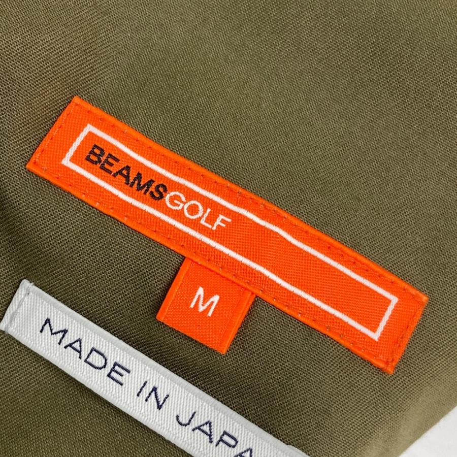 BEAMS GOLF ビームスゴルフ 2024年モデル ロングパンツ 花柄 カーキ系