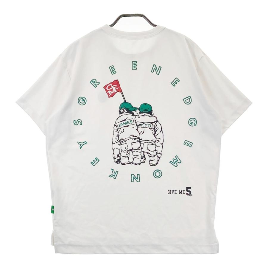 green edge GREEN EDGE MONKEYS(SS) 半袖Tシャツ バックプリント