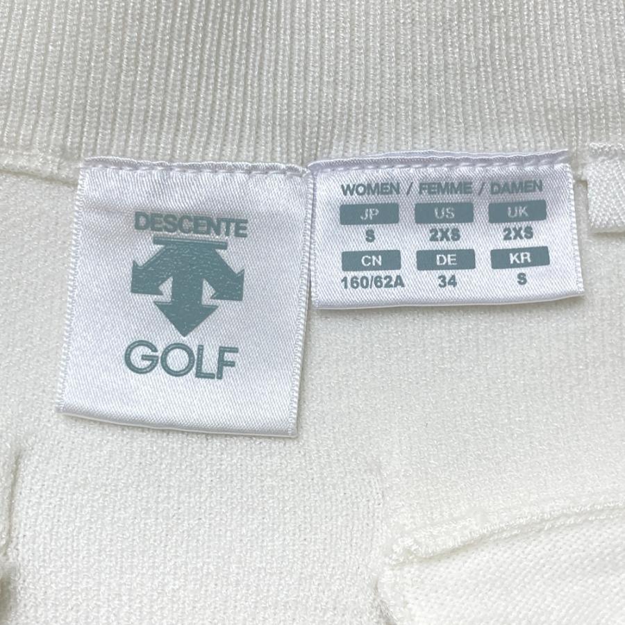 DESCENTE GOLF デサントゴルフ ニットボックスプリーツスカート