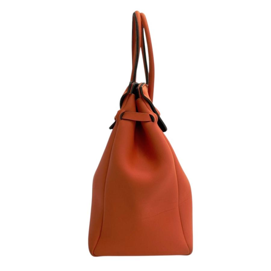 SAVE MY BAG セーブマイバッグ ボンディング ハンドバッグ オレンジ系 