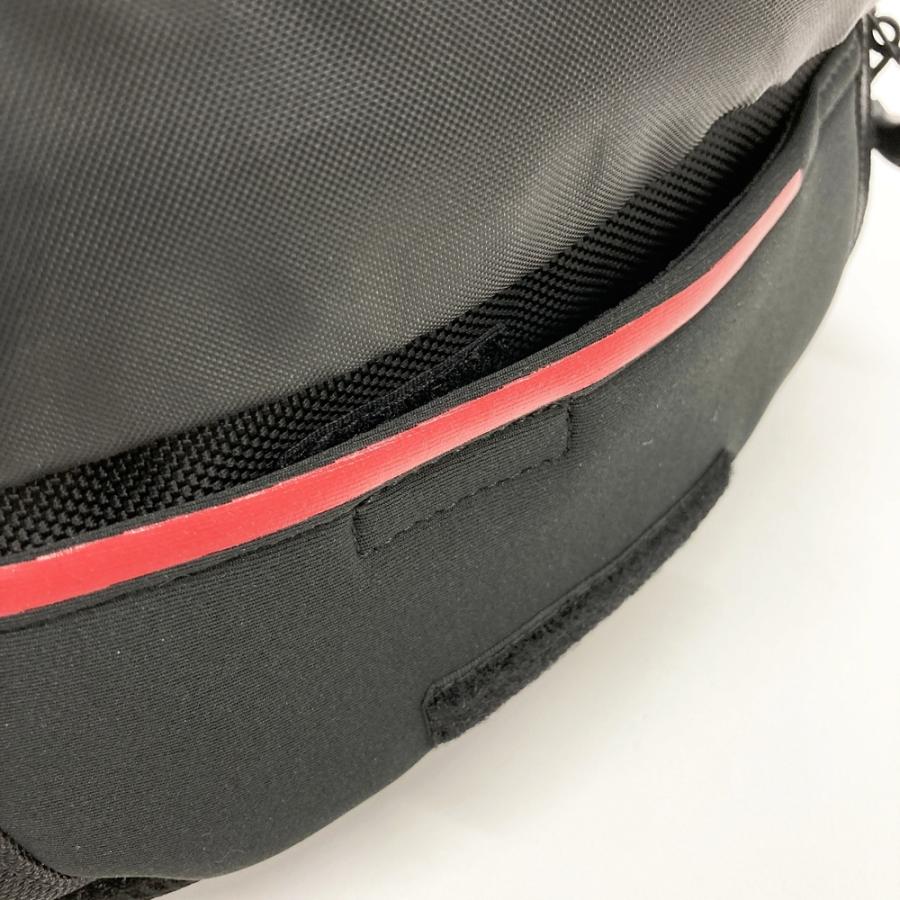 KUSHITANI クシタニ ウエストバッグ ブラック系 バイクウェア