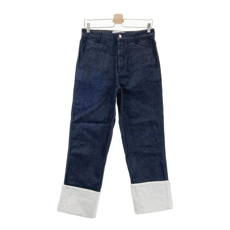 LOEWE ロエベ H2262111IB フィッシャーマン デニムパンツ ネイビー系 