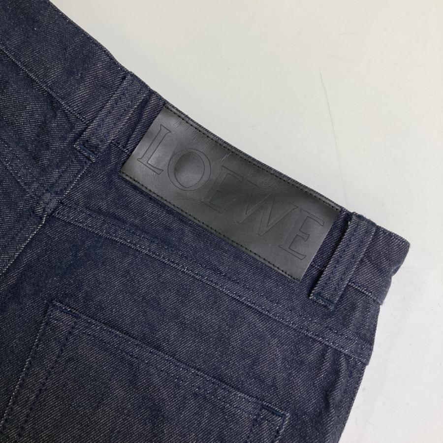 LOEWE ロエベ H2262111IB フィッシャーマン デニムパンツ ネイビー系