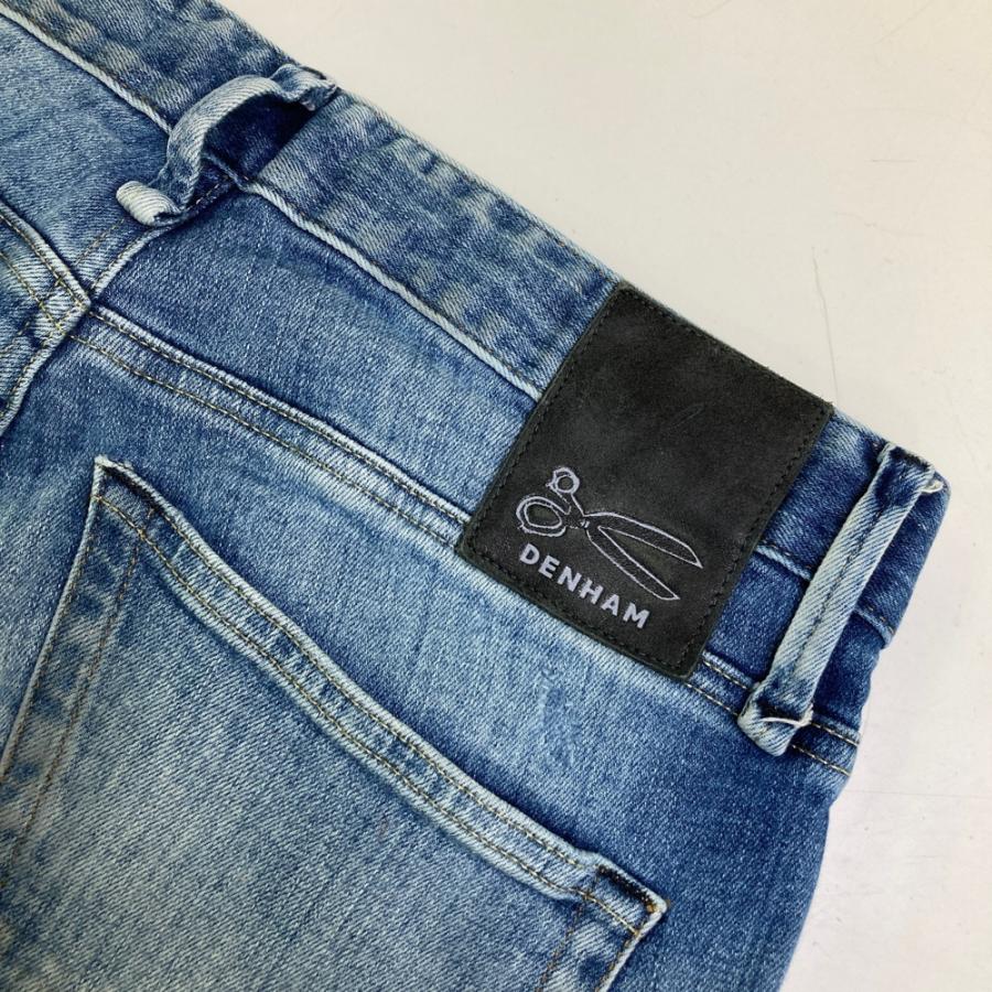 DENHAM デンハム 27180-3-11010 デニムパンツ リペア加工 RAZOR ブルー