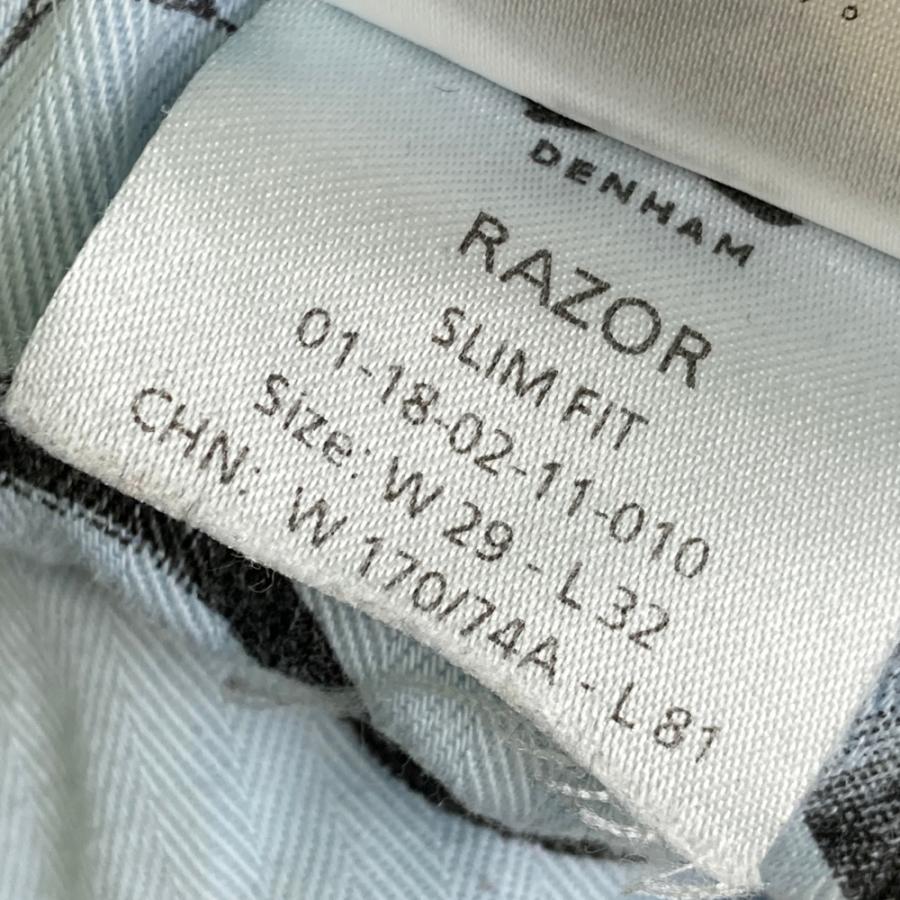 DENHAM（デンハム） 27180-3-11010 デニムパンツ リペア加工 RAZOR