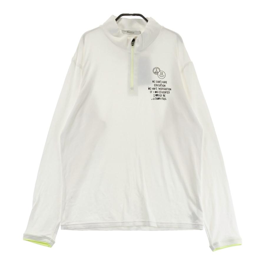 Russeluno（ラッセルノ） 【新品】RUSSELUNO ハーフジップ長袖Tシャツ
