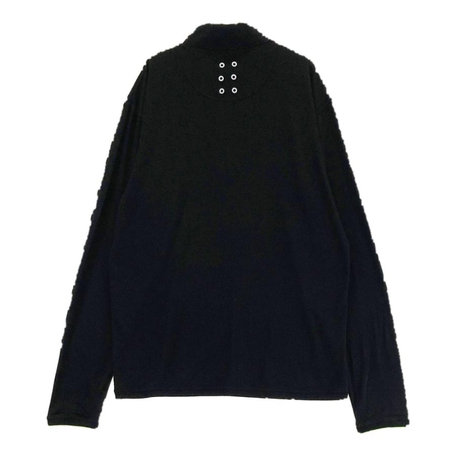 RUSSELUNO ラッセルノ ハーフジップ長袖Tシャツ ブラック系 6 ゴルフ