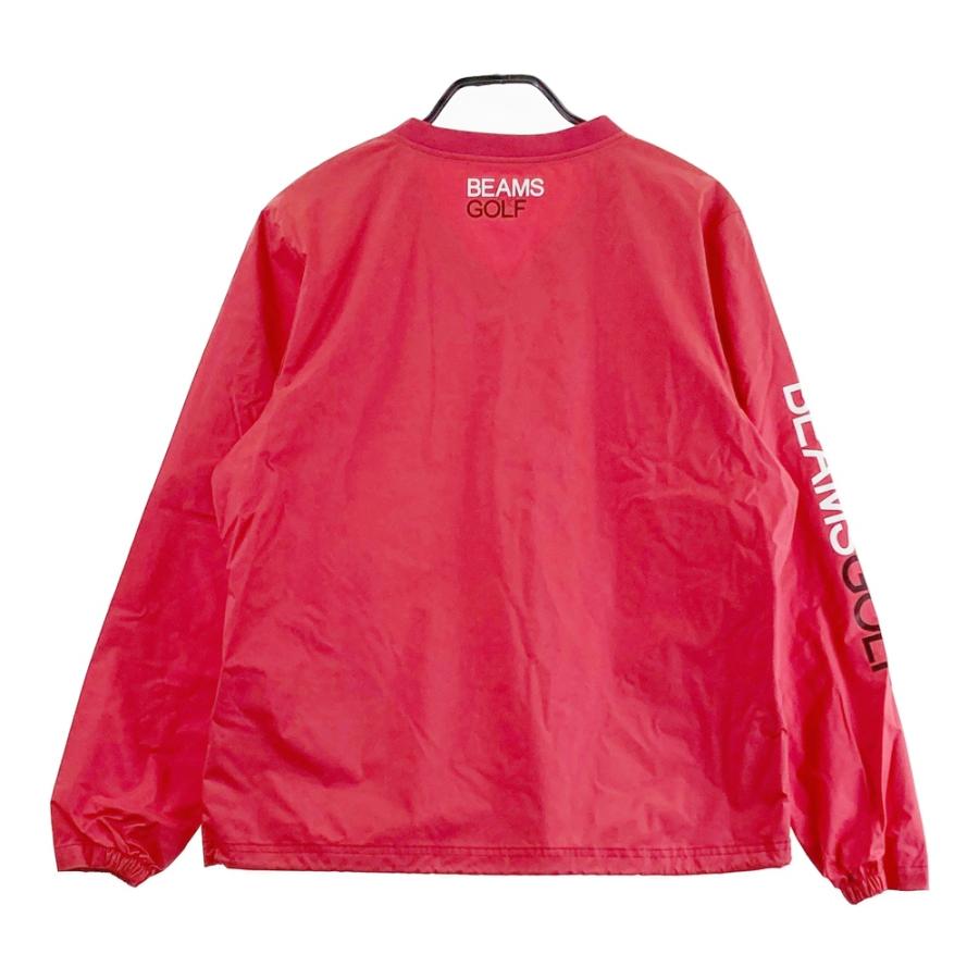 BEAMS GOLF ビームスゴルフ 長袖 ナイロンジャケット レッド系 M
