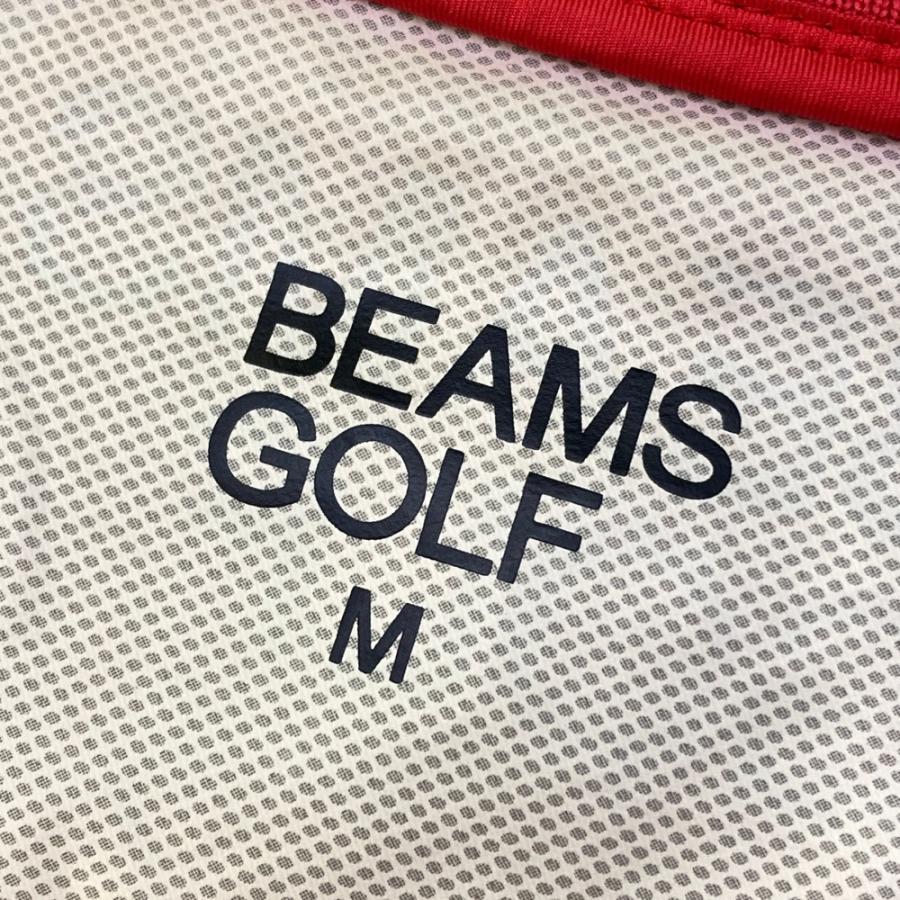 BEAMS GOLF（ビームス ゴルフ） 長袖 ナイロンジャケット レッド系 M
