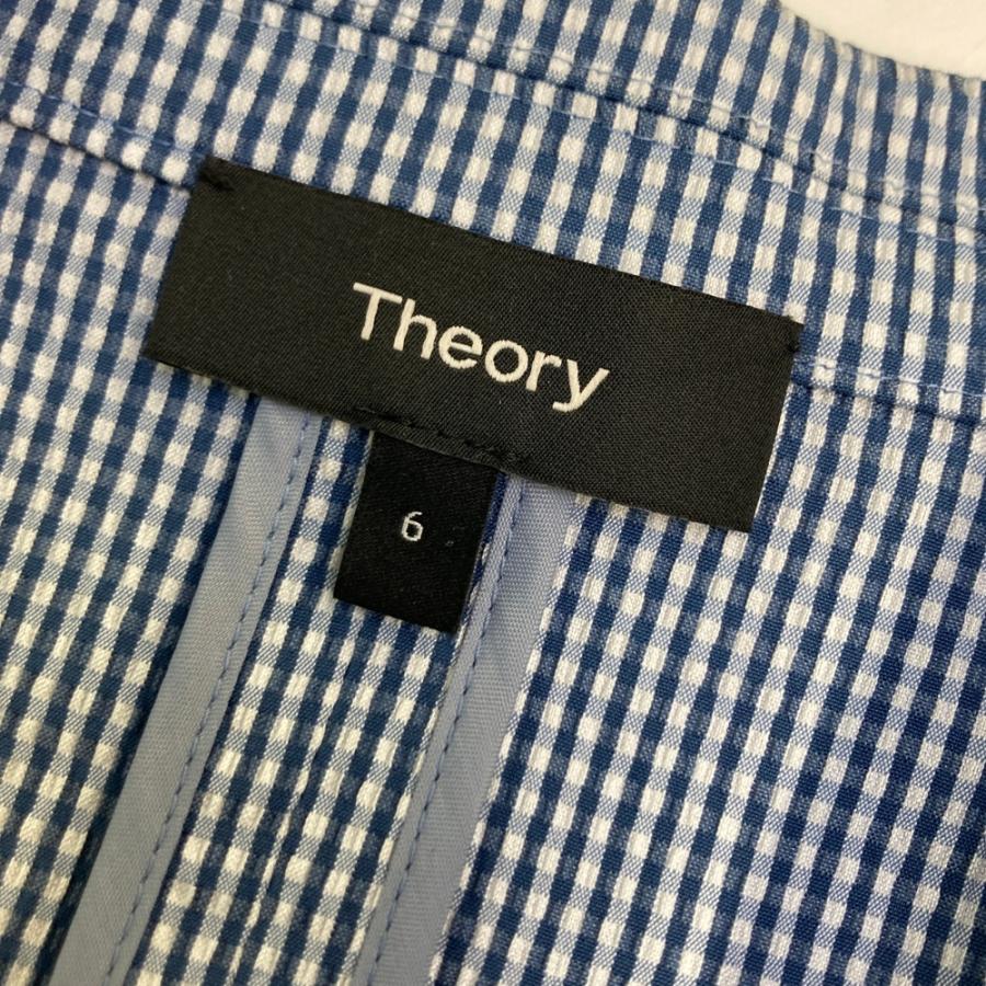 theory セオリー セットアップ スーツ シアサッカー 上下 チェック柄