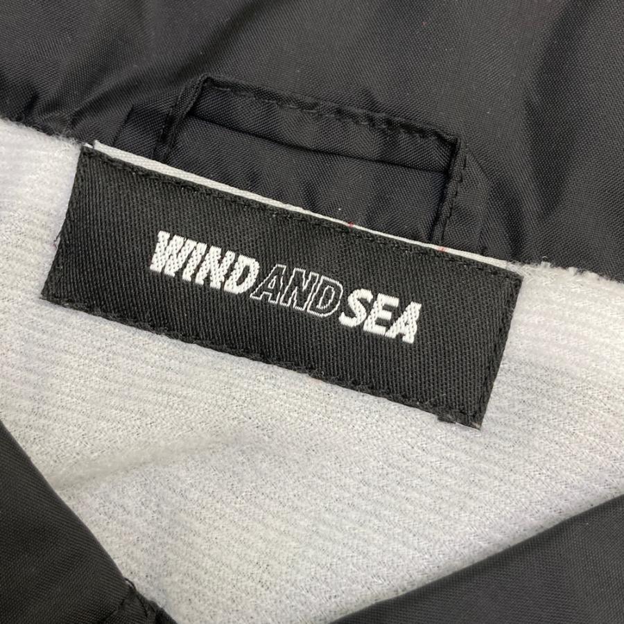 WIND AND SEA ウィンダンシー WDS-JK-09 コーチジャケット ブラック系