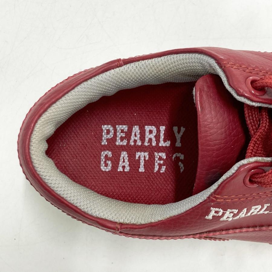 PEARLY GATES（パーリーゲイツ） 053-7992370 ゴルフシューズ レッド系