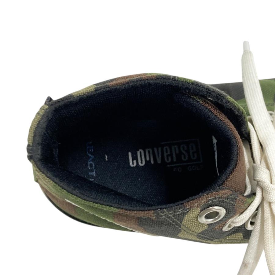 CONVERSE コンバース 33500100 ゴルフシューズ CORDURA 迷彩柄 カーキ