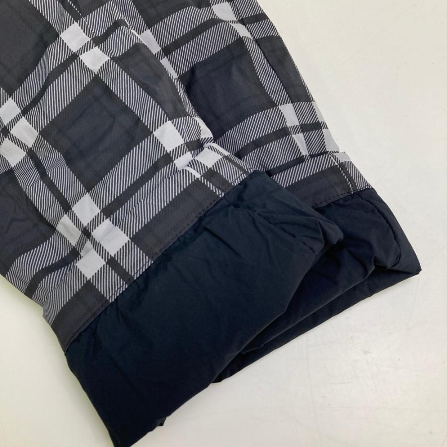 PEARLY GATES パーリーゲイツ 2024年モデル 裾ロゴ 中綿ロングパンツ チェック柄 グレー系 1 ゴルフウェア レディースの画像