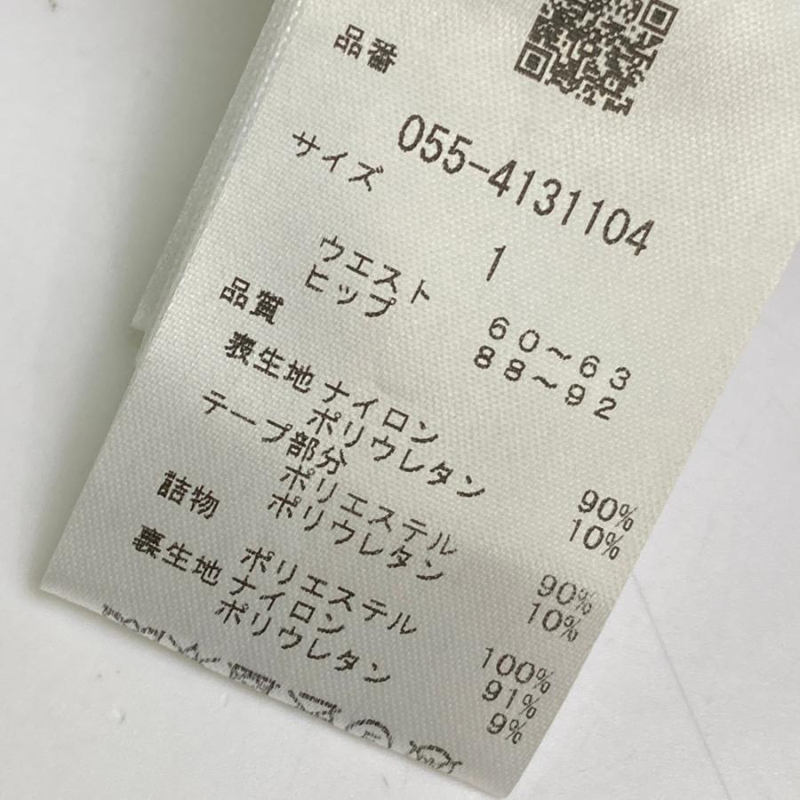 PEARLY GATES パーリーゲイツ 2024年モデル 裾ロゴ 中綿ロングパンツ チェック柄 グレー系 1 ゴルフウェア レディースの画像