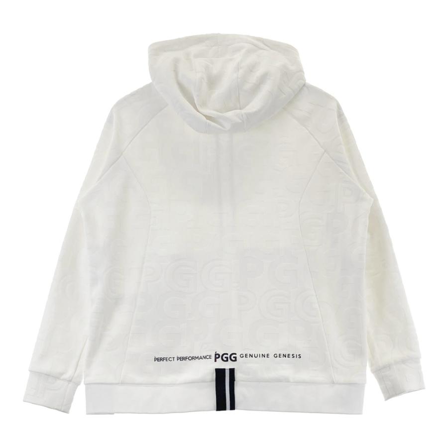 PGG PEARLY GATES パーリーゲイツ スウェット ジップパーカー ロゴ総柄