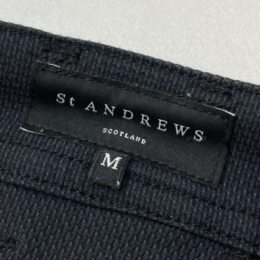 ST ANDREWS セントアンドリュース ストレッチ 切替スカート ネイビー系