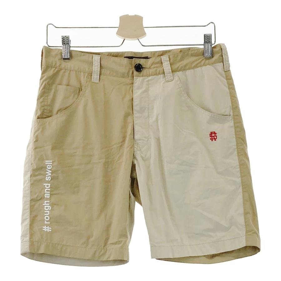 rough & swellラフアンド スウェル ハーフパンツ　XL ベージュ ROUGH&SWELL ラフアンドスウェル 裏メッシュ ハーフパンツ ベージュ系
