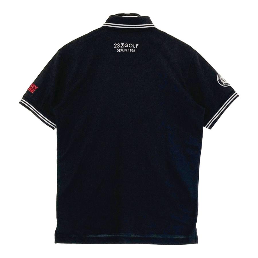 23区GOLF ニジュウサンクゴルフ ×Disney 半袖ポロシャツ ミッキー