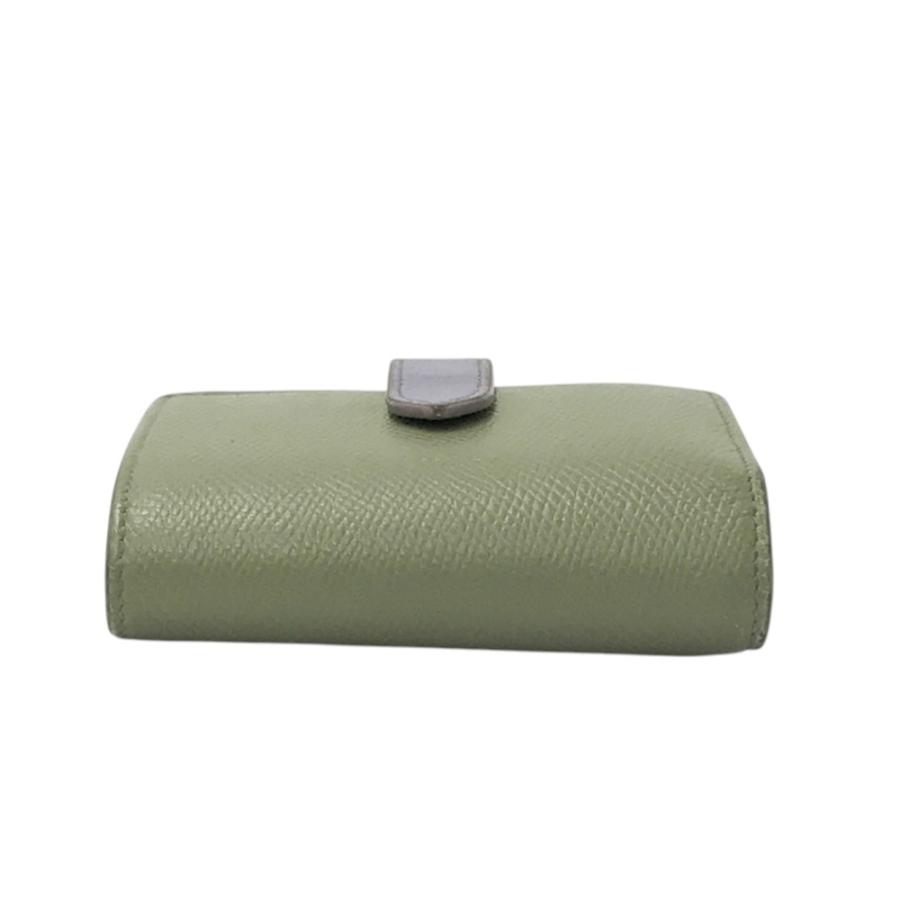 CELINE セリーヌ U-FC-0241 二つ折り財布 グリーン系 レディース