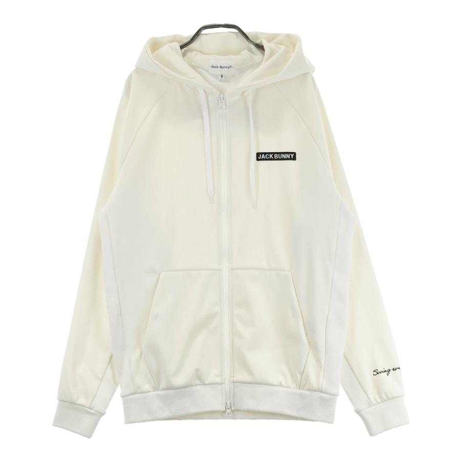 Jack Bunny メンズパーカー　ホワイト　XL JACK BUNNY ジャックバニー スウェット ジップパーカー ホワイト系 5