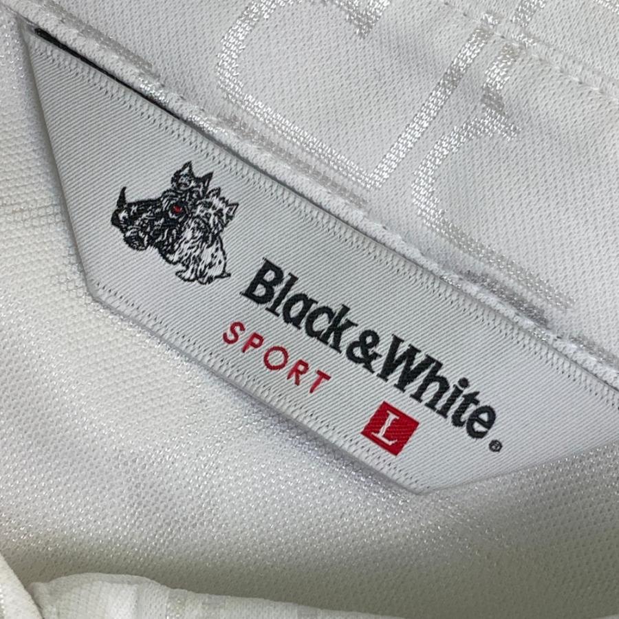 BLACK&WHITE ブラックアンドホワイト 2024年モデル 半袖ポロシャツ