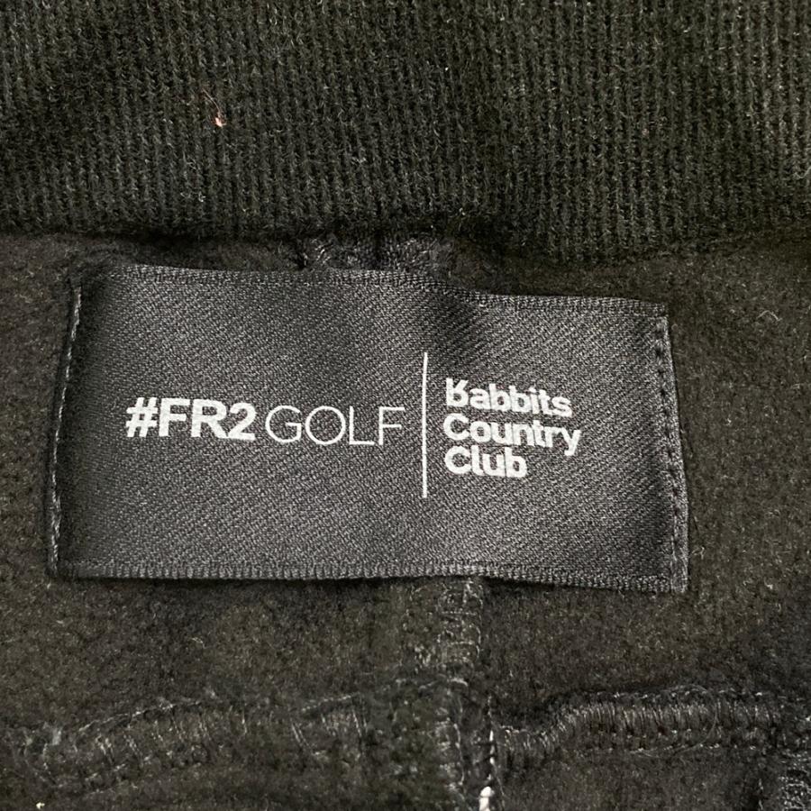 FR2 GOLF エフアールツーゴルフ フリース切替 ジョガーパンツ ブラック