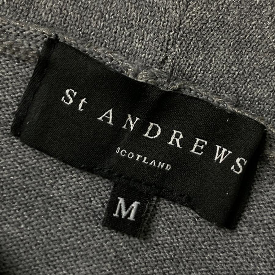 ST ANDREWS セントアンドリュース フード付 ニットセーター