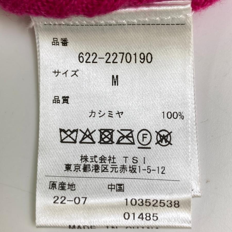 PING ピン カシミヤ ニットセーター ピンク系 M ゴルフウェア