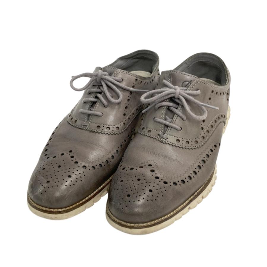 COLE HAAN コールハーン スニーカー ZEROGRAND ウイングチップ グレー