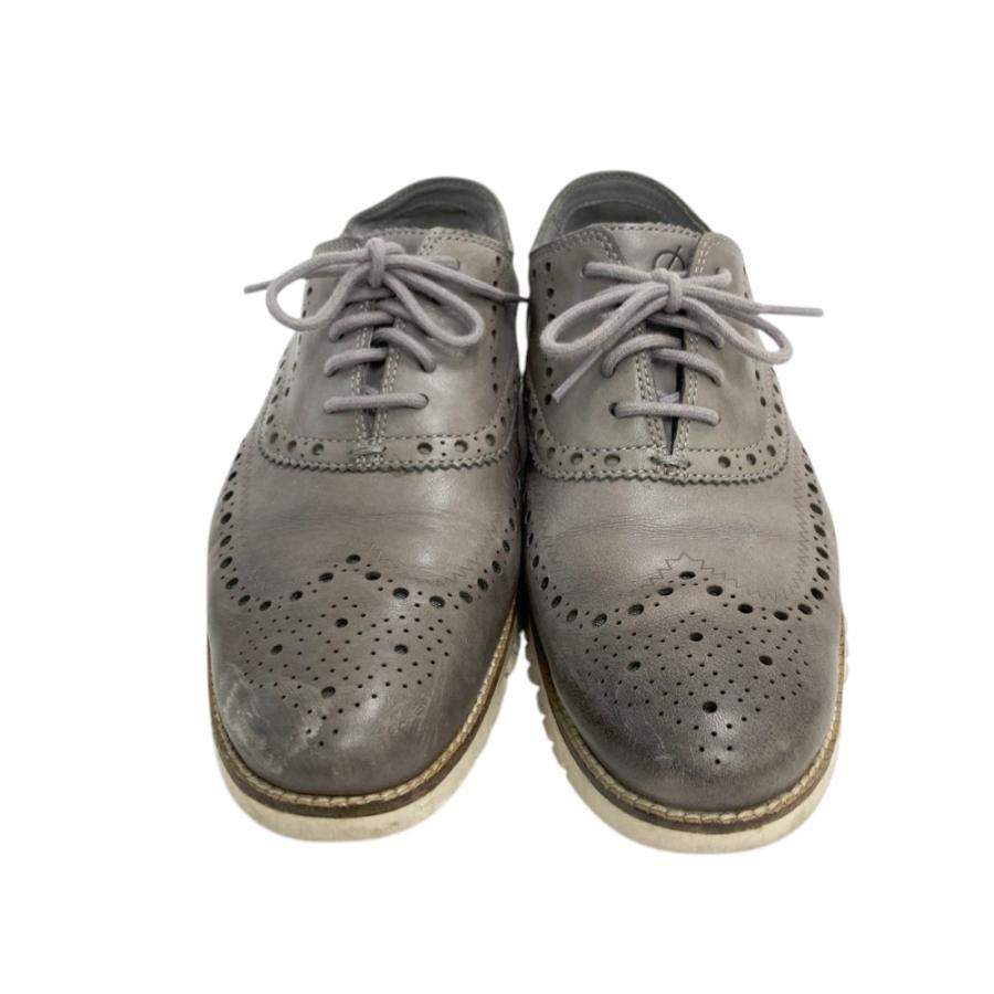 COLE HAAN コールハーン スニーカー ZEROGRAND ウイングチップ グレー