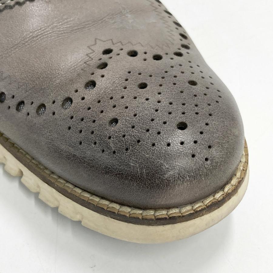 COLE HAAN コールハーン スニーカー ZEROGRAND ウイングチップ グレー