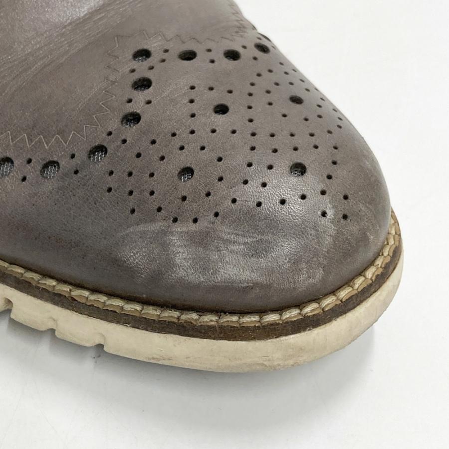 COLE HAAN コールハーン スニーカー ZEROGRAND ウイングチップ グレー