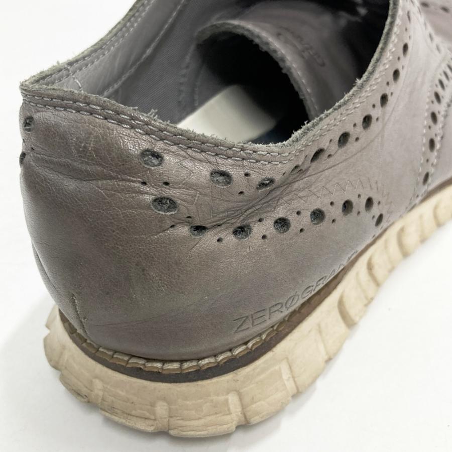 COLE HAAN コールハーン スニーカー ZEROGRAND ウイングチップ グレー