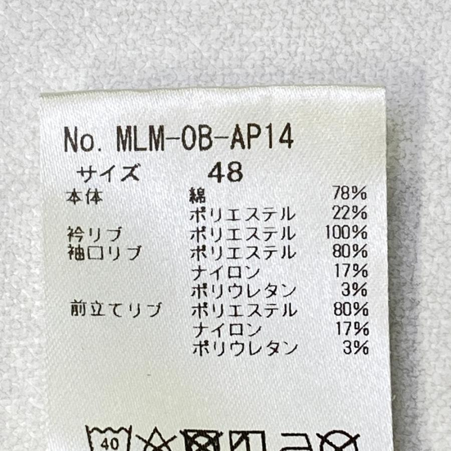 MARK\u0026LONA マークアンドロナ  半袖ポロシャツ ロゴ総柄 ホワイト系 48 ゴルフウェア メンズの画像