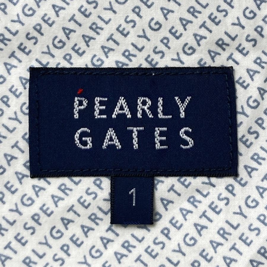 PEARLY GATES パーリーゲイツ  スカート ストライプ柄 ネイビー系 1 ゴルフウェア レディースの画像