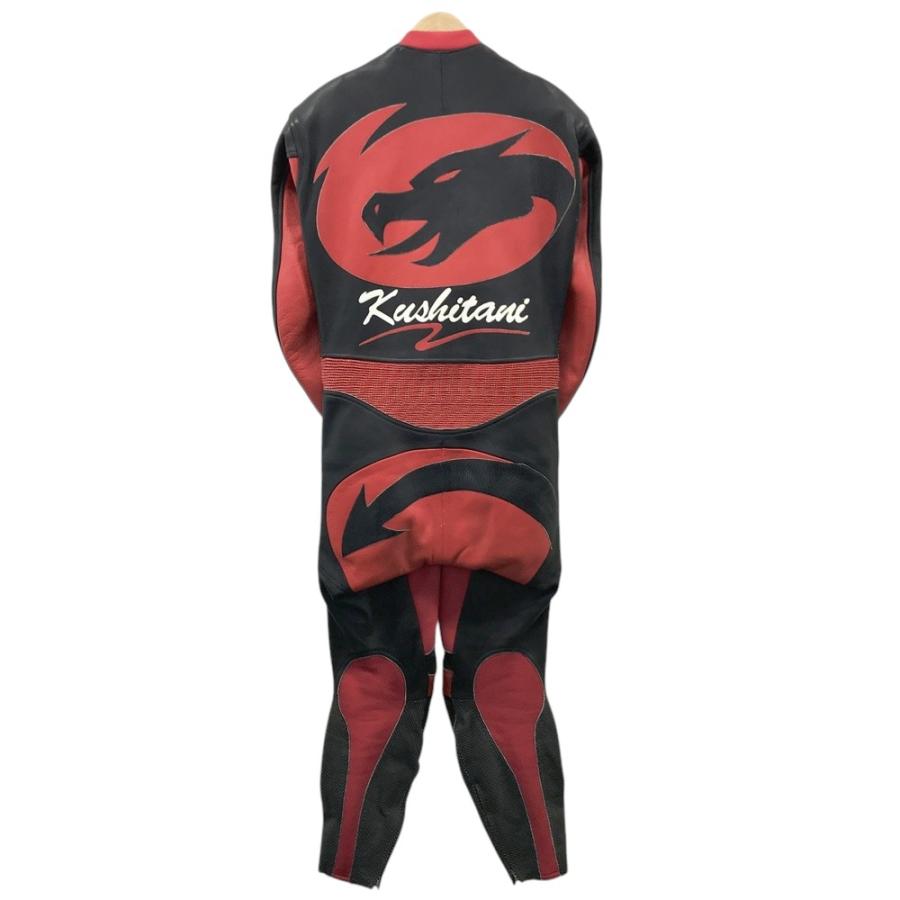 KUSHITANI クシタニ　レーシングスーツ　革ツナギ　パンチングレザー KUSHITANI クシタニ レーシングスーツ 革ツナギ パンチング ブラック系
