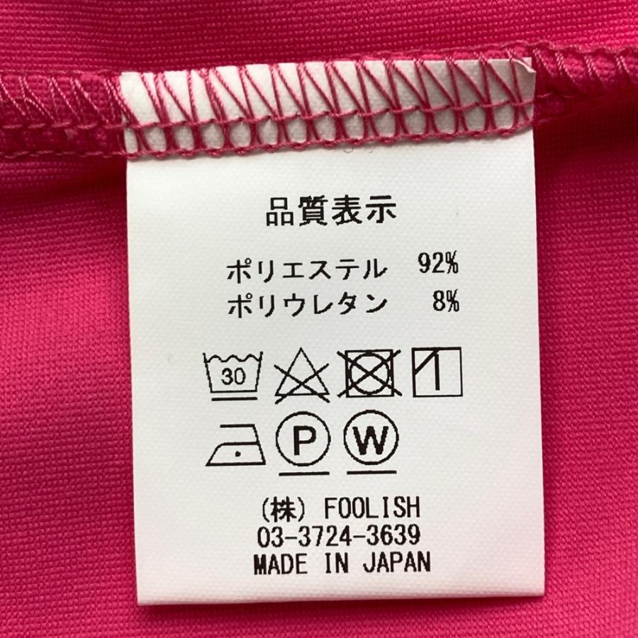 【新品】ROUGH\u0026SWELL ラフアンドスウェル  ボタンダウン 半袖ポロシャツ 刺繍  ピンク系 S ゴルフウェア メンズの画像