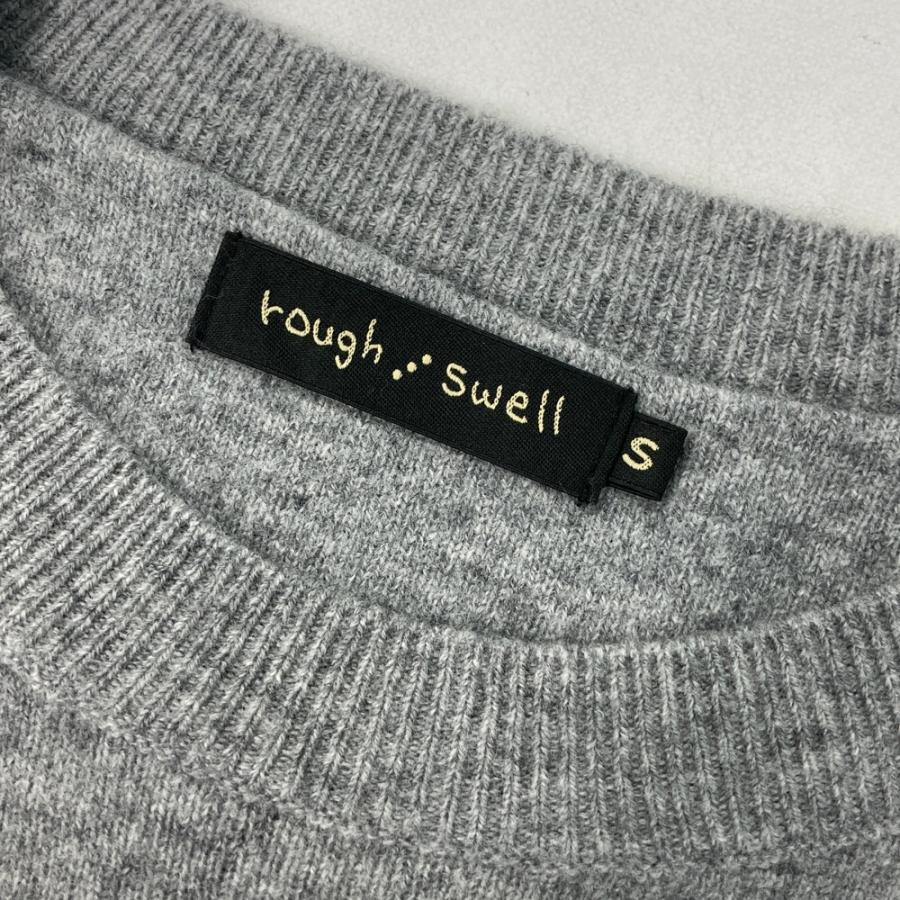 ROUGH&SWELL ラフアンドスウェル 長袖ニットセーター グレー系 S