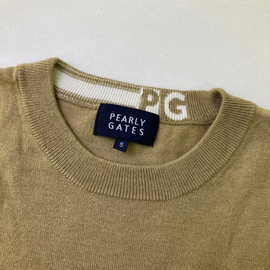 PEARLY GATES パーリーゲイツ 2024年モデル ウール混 ニットセーター