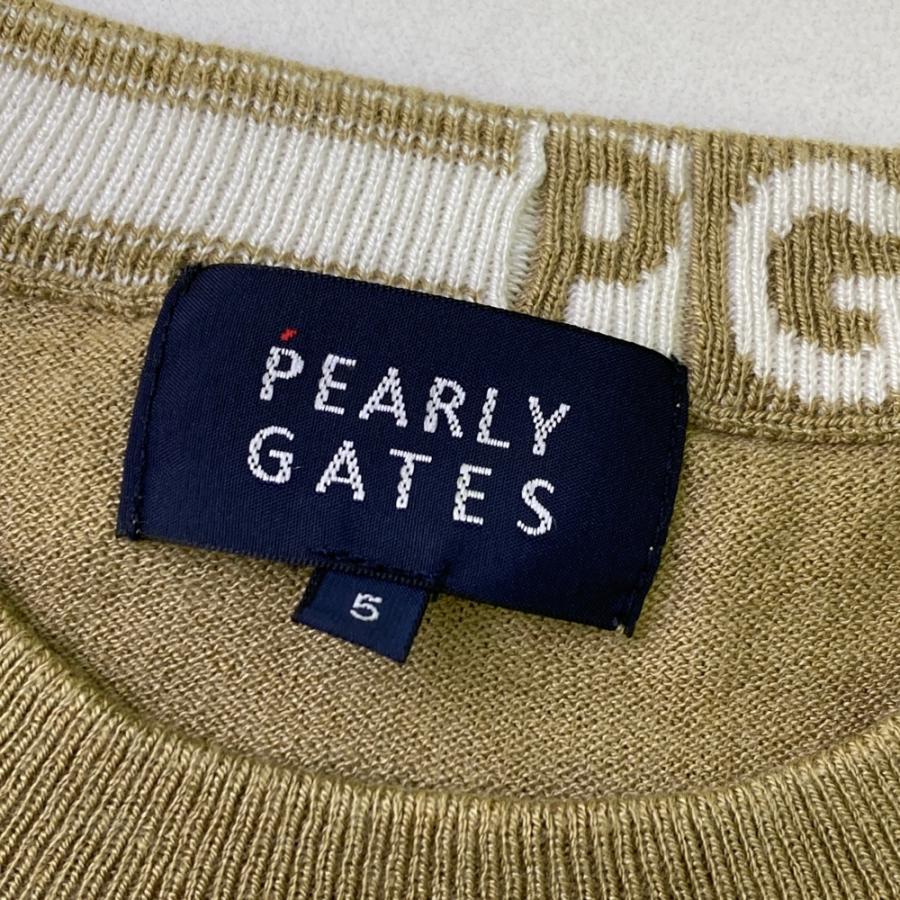 PEARLY GATES パーリーゲイツ 2024年モデル ウール混 ニットセーター