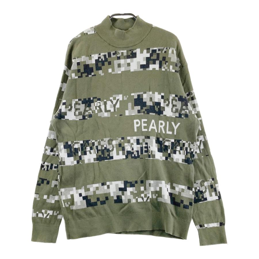 【韓国モデル】PEARLY GATES パーリーゲイツ 長袖 ニット セーター PEARLY GATES（パーリーゲイツ） 2025年モデル ハイネック 長袖 ニット