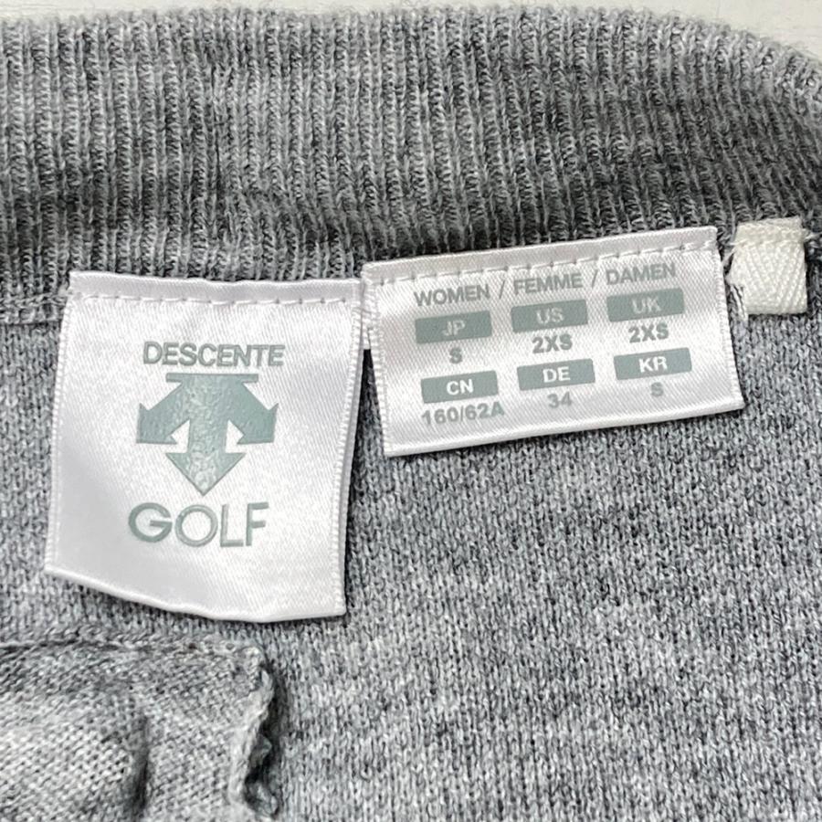 DESCENTE GOLF デサントゴルフ ; DGWUJE00AT ウール混 ニットスカート