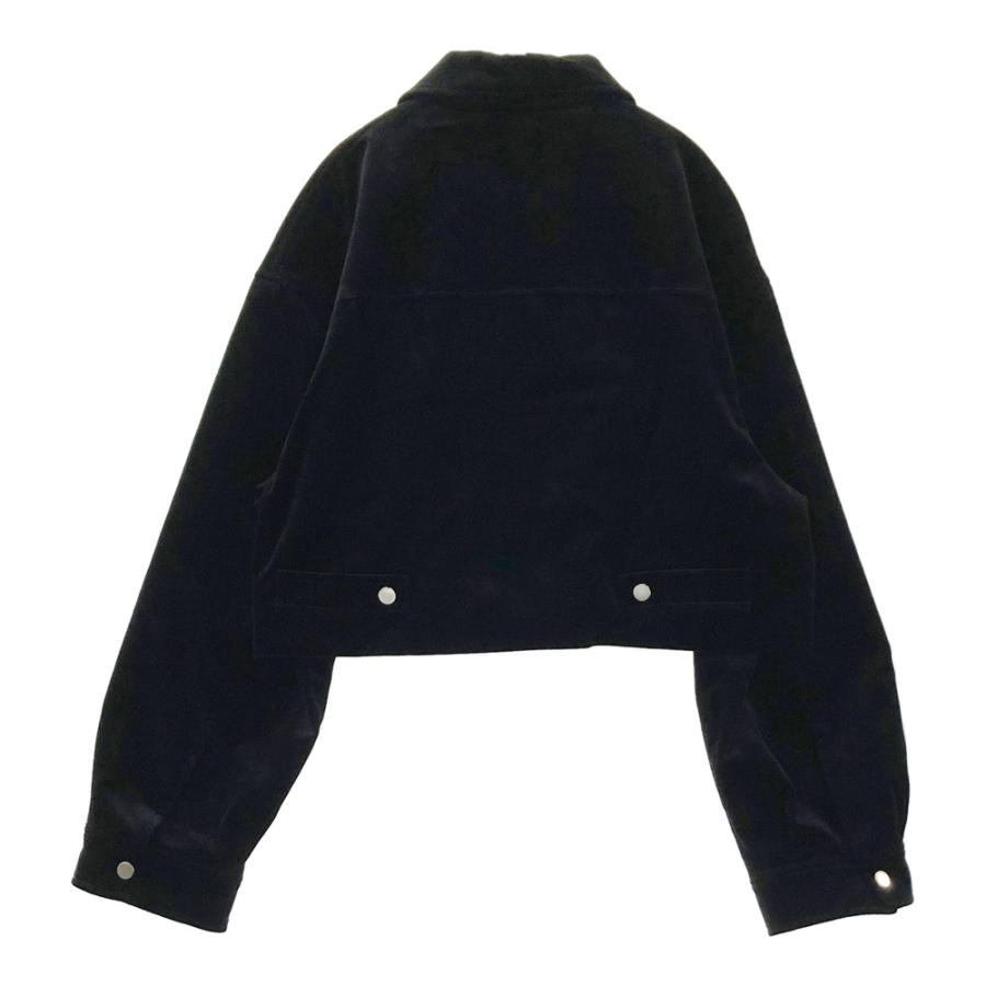 theory（セオリー） 24AW 4404102 STRETCH VELV/ ALINE ZIP JK 