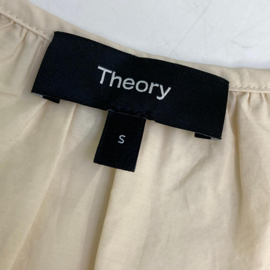 theory（セオリー） 25SS 5208201 Soft Lawn Narrow Tie Blouse 