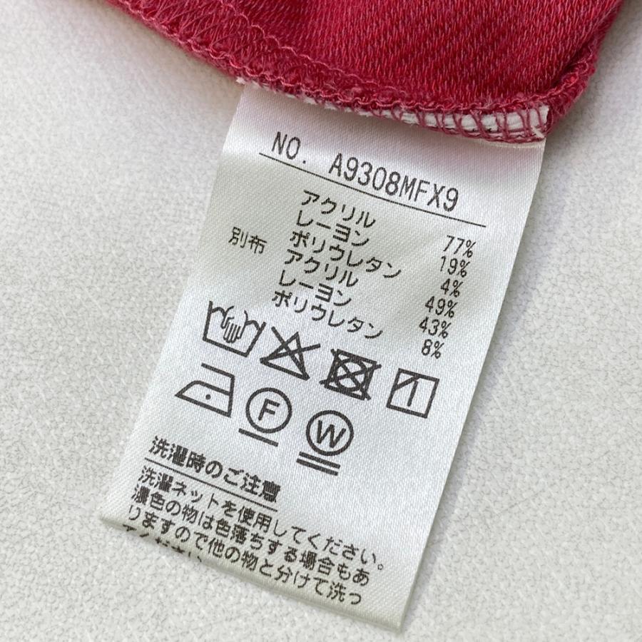 AND PER SE アンパスィ 長袖ポロシャツ ピンク系 L ゴルフウェア