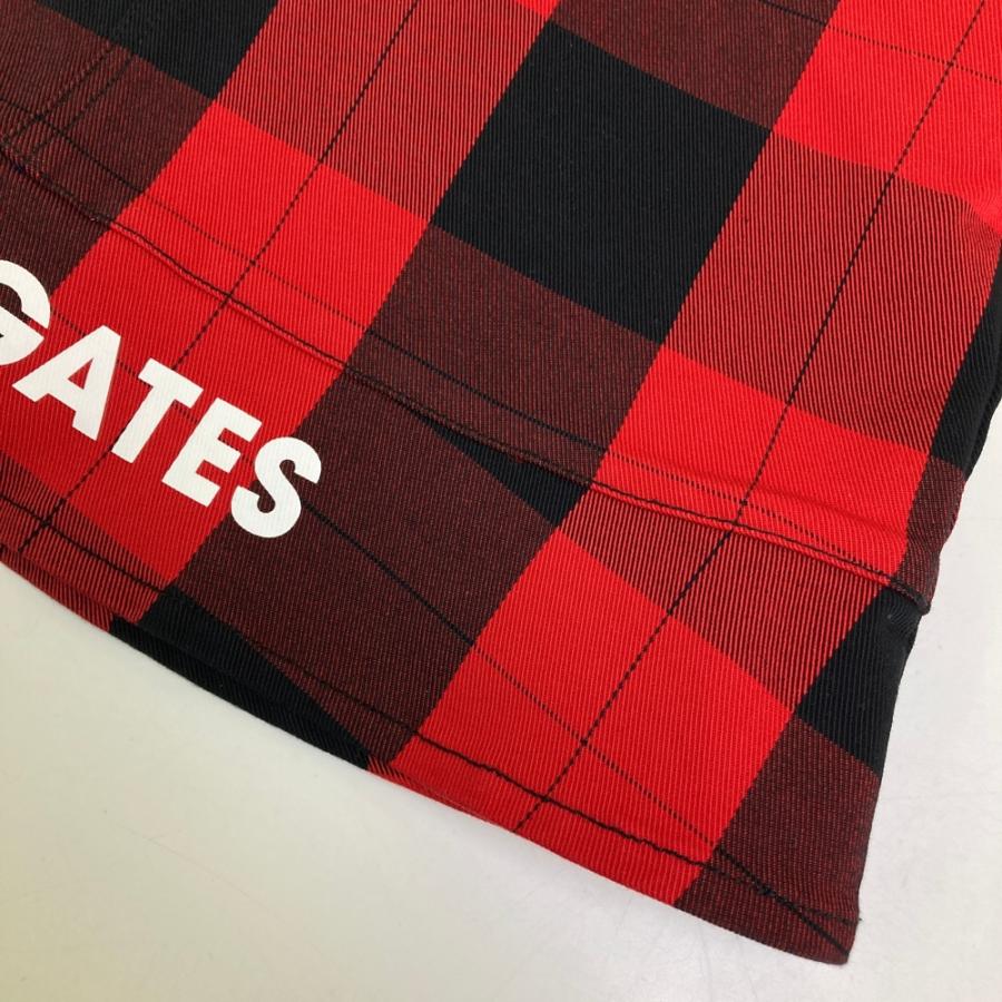 【新品】PEARLY GATES パーリーゲイツ  ストレッチスカート チェック柄 レッド系 0 ゴルフウェア レディースの画像